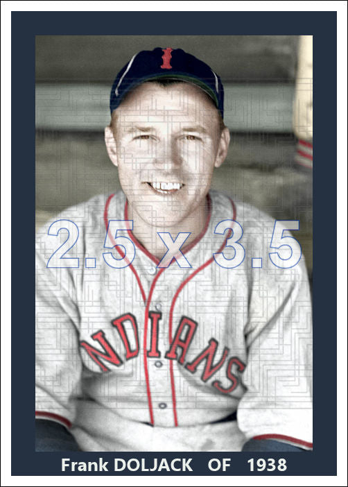 Frank Doljack - 1938 Indianapolis Indians - choose a size & style