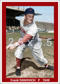 Frank Fanovich - 1949 Cincinnati Reds - choose a size & style