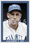 Frank Gabler - 1936 New York Giants - choose a size & style
