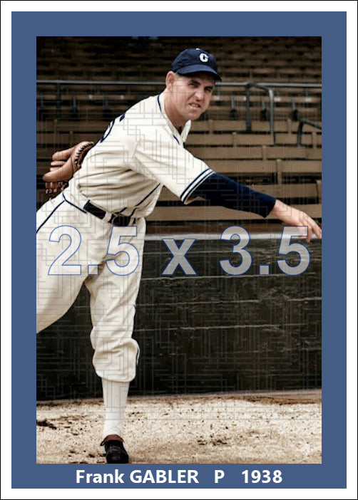Frank Gabler - 1938 Chicago White Sox - choose a size & style