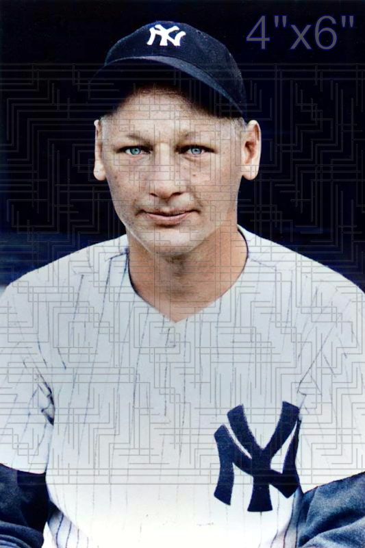 Frank Hiller - 1948 New York Yankees - choose a size & style