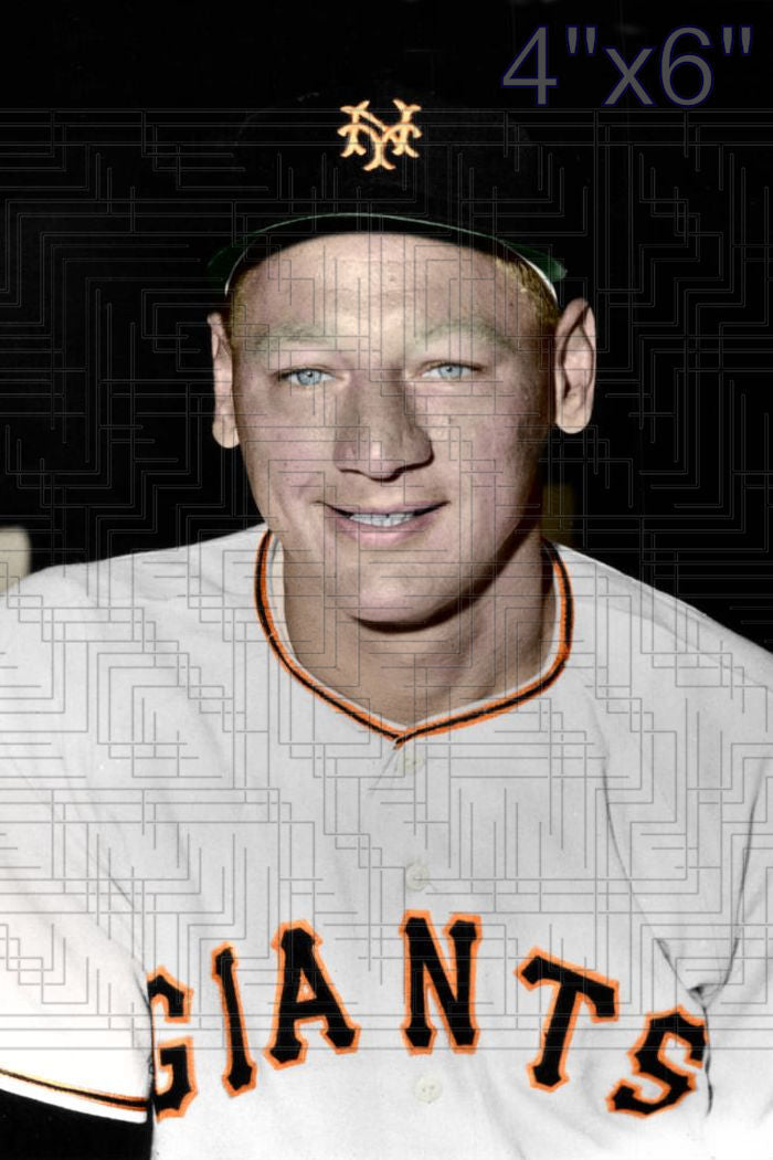 Frank Hiller - 1953 New York Giants - choose a size & style