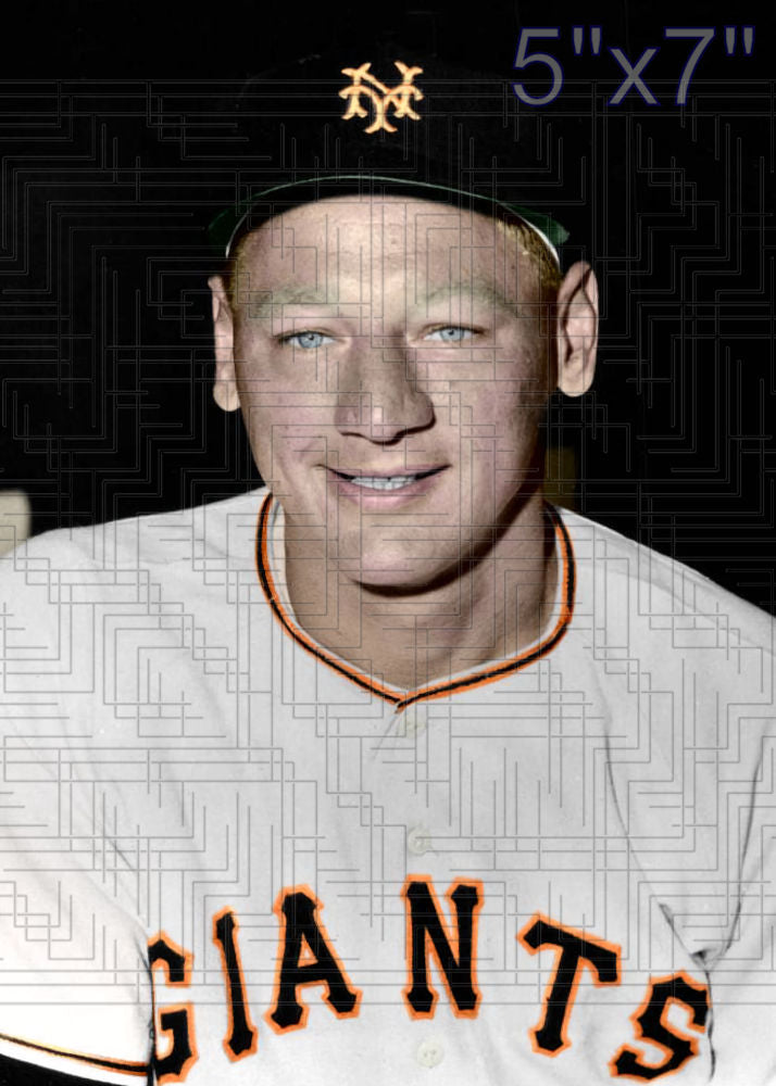 Frank Hiller - 1953 New York Giants - choose a size & style