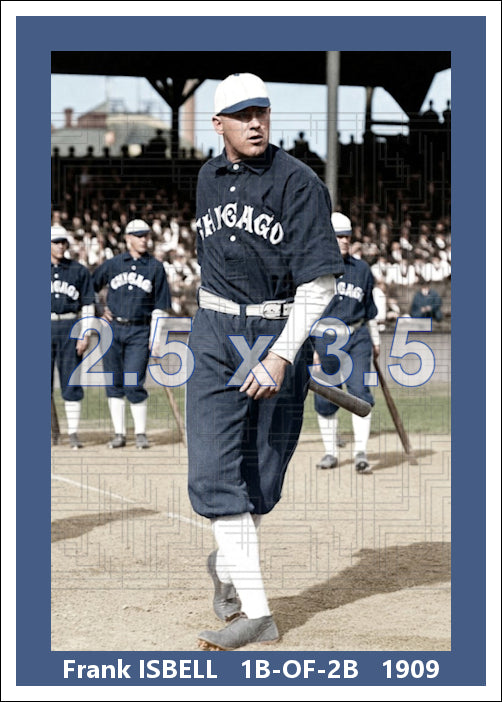 Frank Isbell - 1909 Chicago White Sox - choose a size & style