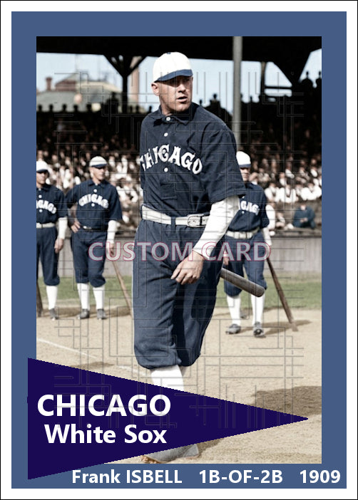 Frank Isbell - 1909 Chicago White Sox - choose a size & style