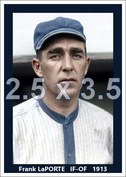 Frank LaPorte - 1913 Washington Senators - choose a size & style