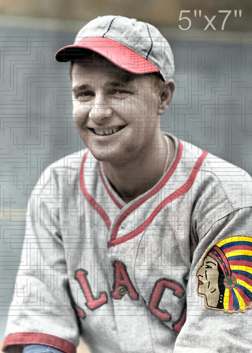 Frank Lamanske - 1938 Oklahoma City Indians - choose a size & style