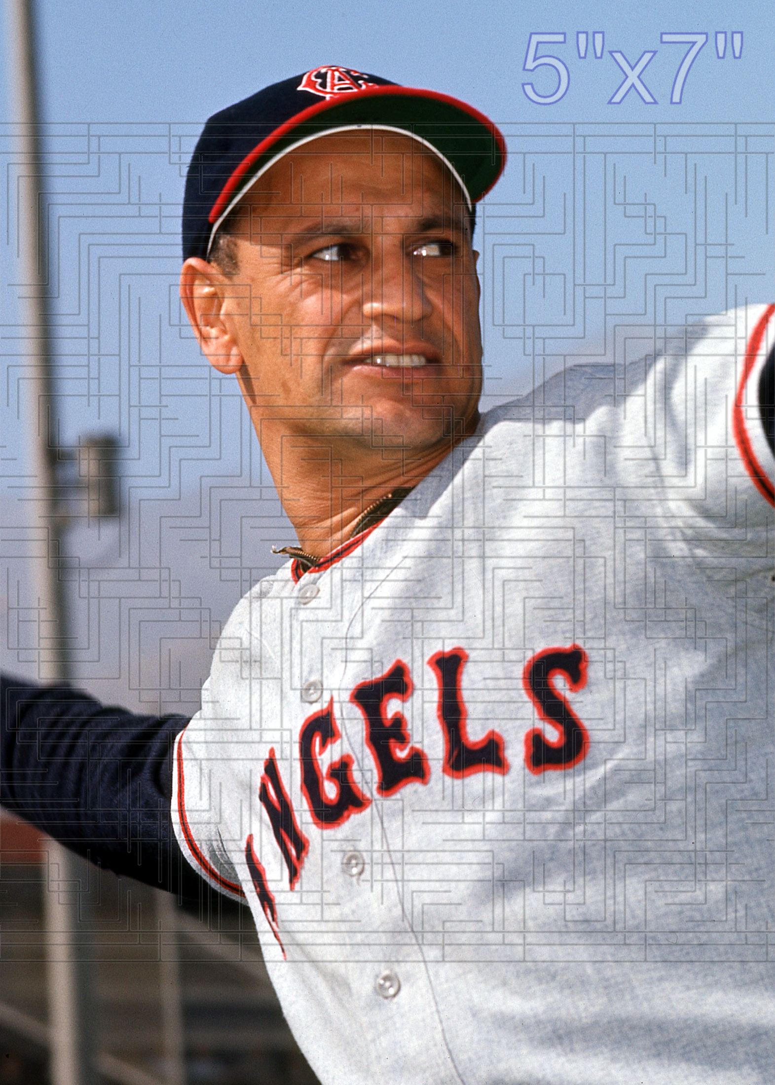 Frank Malzone - 1966 California Angels - choose a size & style