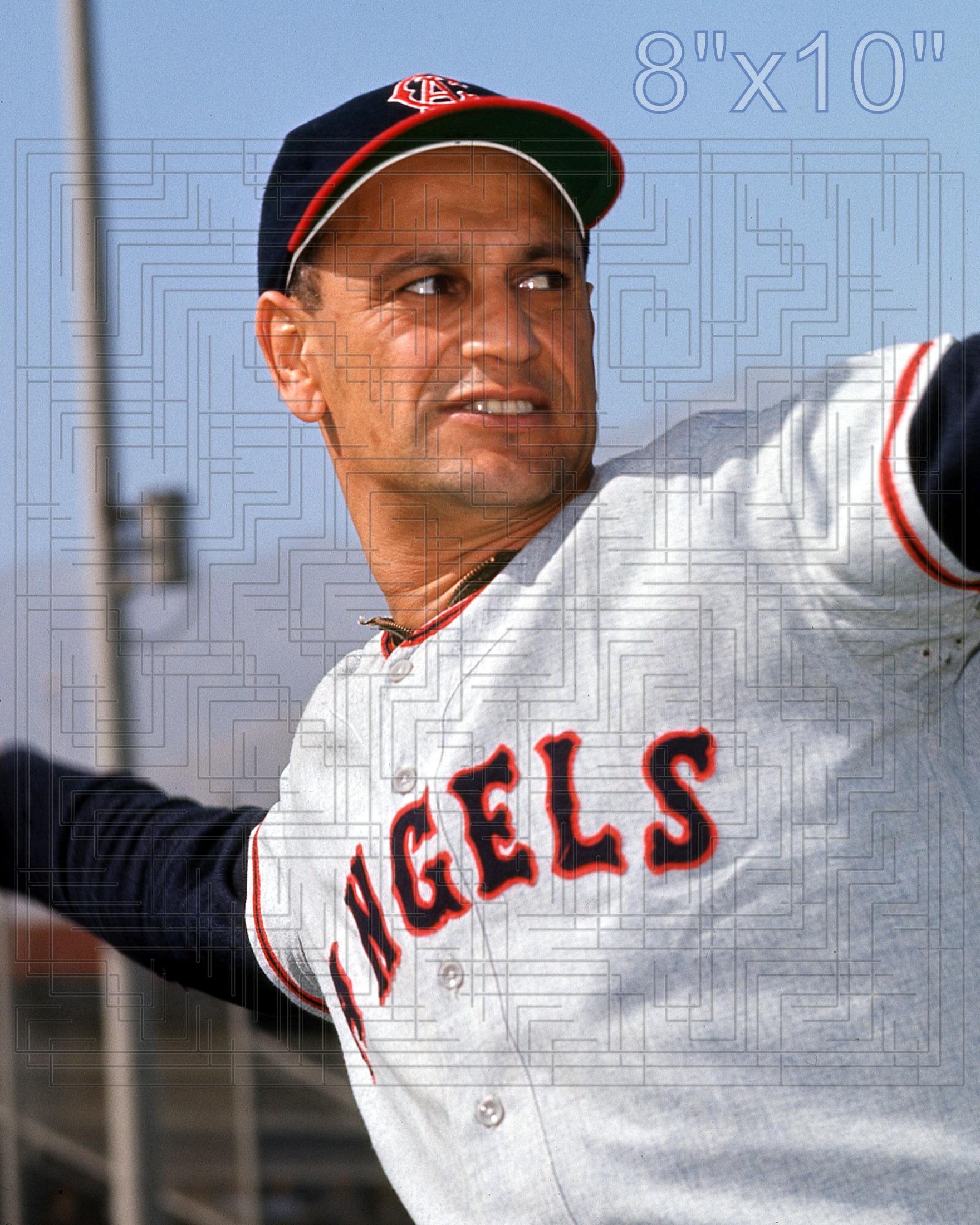 Frank Malzone - 1966 California Angels - choose a size & style