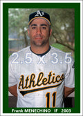 Frank Menechino - 2003 Oakland Athletics - choose a size & style