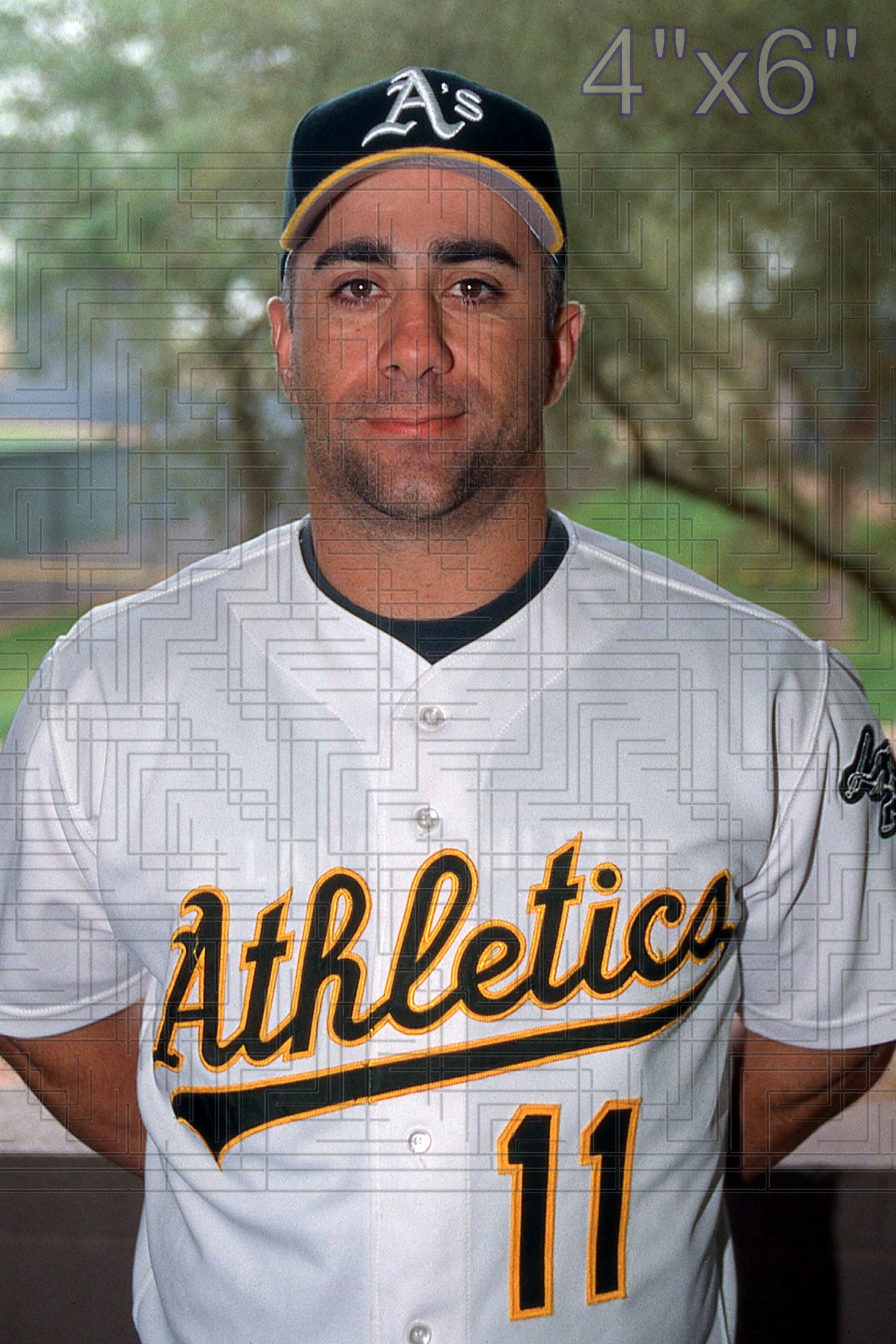 Frank Menechino - 2003 Oakland Athletics - choose a size & style