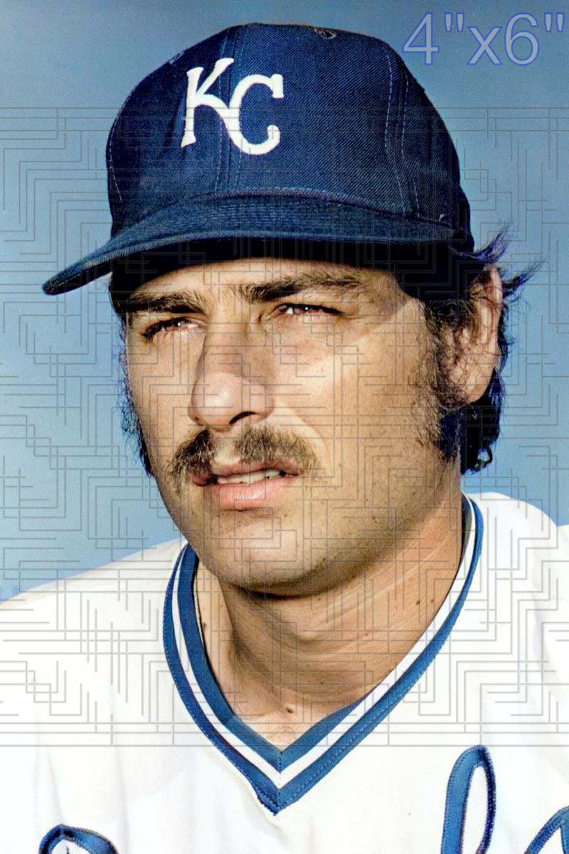 Frank Ortenzio - 1973 Kansas City Royals - choose a size & style