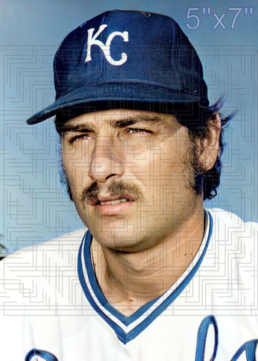 Frank Ortenzio - 1973 Kansas City Royals - choose a size & style