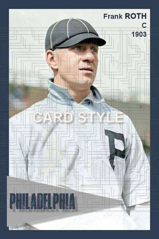 Frank Roth - 1903 Philadelphia Phillies - choose a size & style
