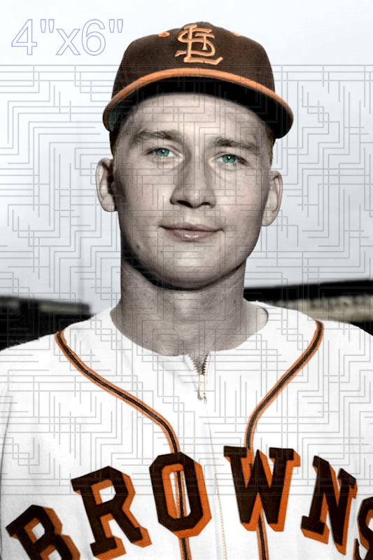 Frank Saucier - 1951 St. Louis Browns - choose a size & style