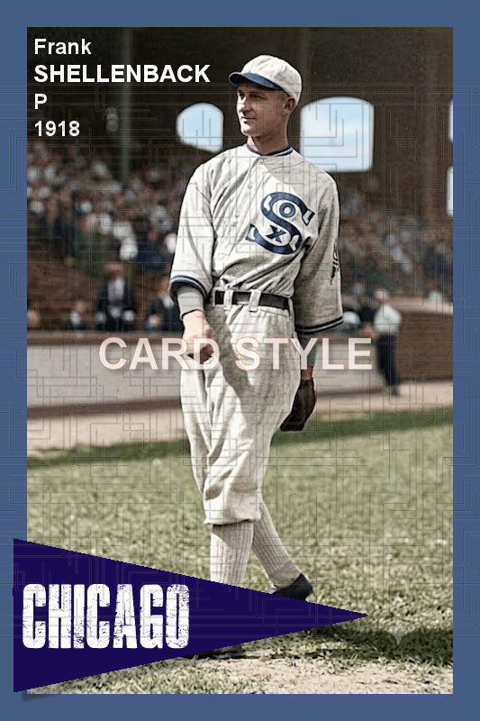 Frank Shellenback - 1918 Chicago White Sox - choose a size & style