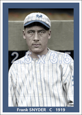Frank Snyder - 1919 New York Giants - choose a size & style