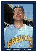 Frank Tepedino - 1971 Milwaukee Brewers - choose a size & style