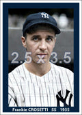 Frankie Crosetti - 1935 New York Yankees - choose a size & style