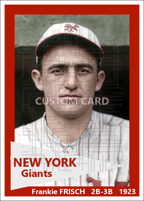 Frankie Frisch - 1923 New York Giants - choose a size & style