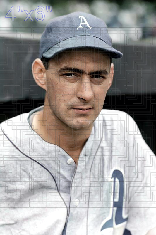 Frankie Hayes - 1940 Philadelphia Athletics - choose a size & style