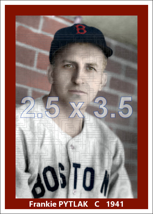 Frankie Pytlak - 1941 Boston Red Sox - choose a size & style