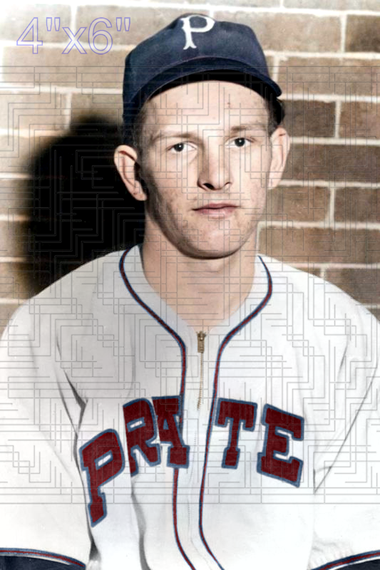 Frankie Zak - 1944 Pittsburgh Pirates - choose a size & style