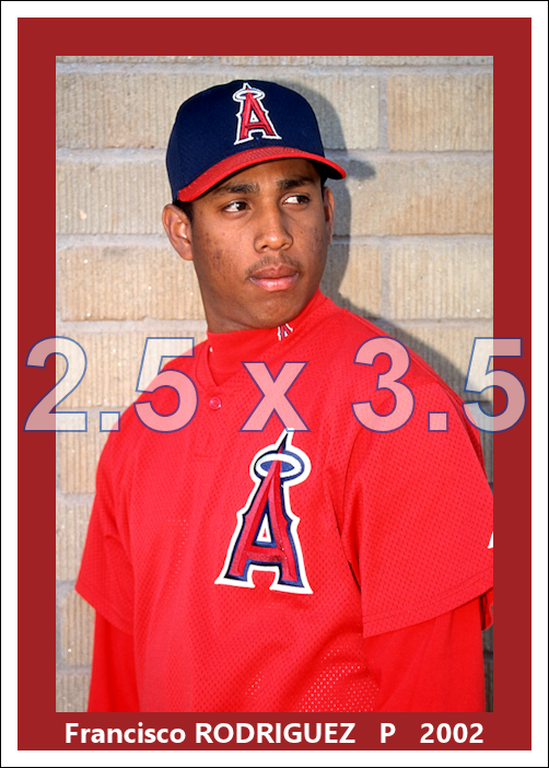 Francisco Rodriguez - 2002 Anaheim Angels - choose a size & style