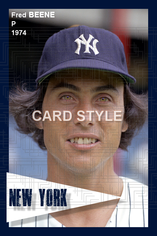 Fred Beene - 1974 New York Yankees - choose a size & style