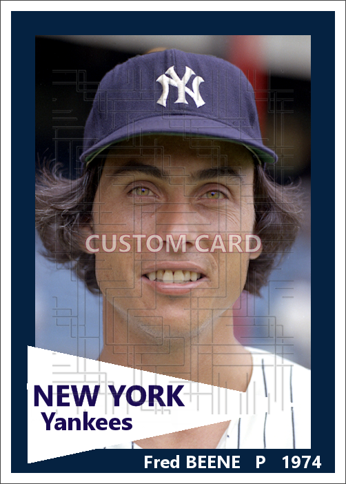 Fred Beene - 1974 New York Yankees - choose a size & style