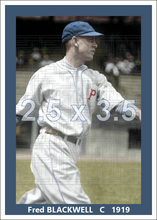 Fred Blackwell - 1919 Pittsburgh Pirates - choose a size & style