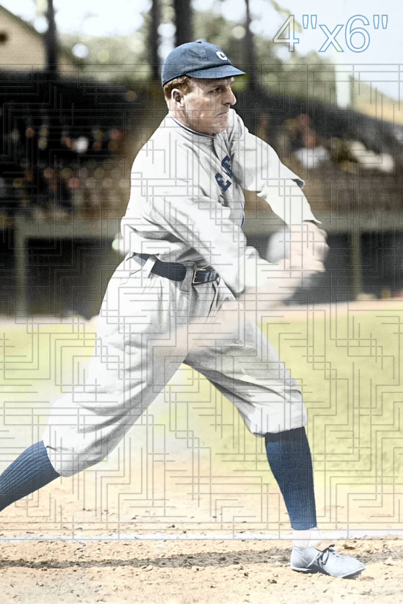 Fred Carisch - 1914 Cleveland Naps - choose a size & style