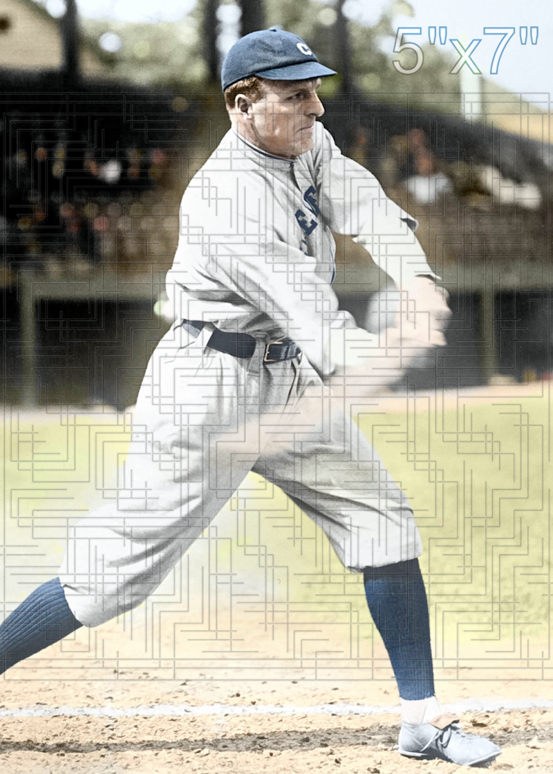 Fred Carisch - 1914 Cleveland Naps - choose a size & style