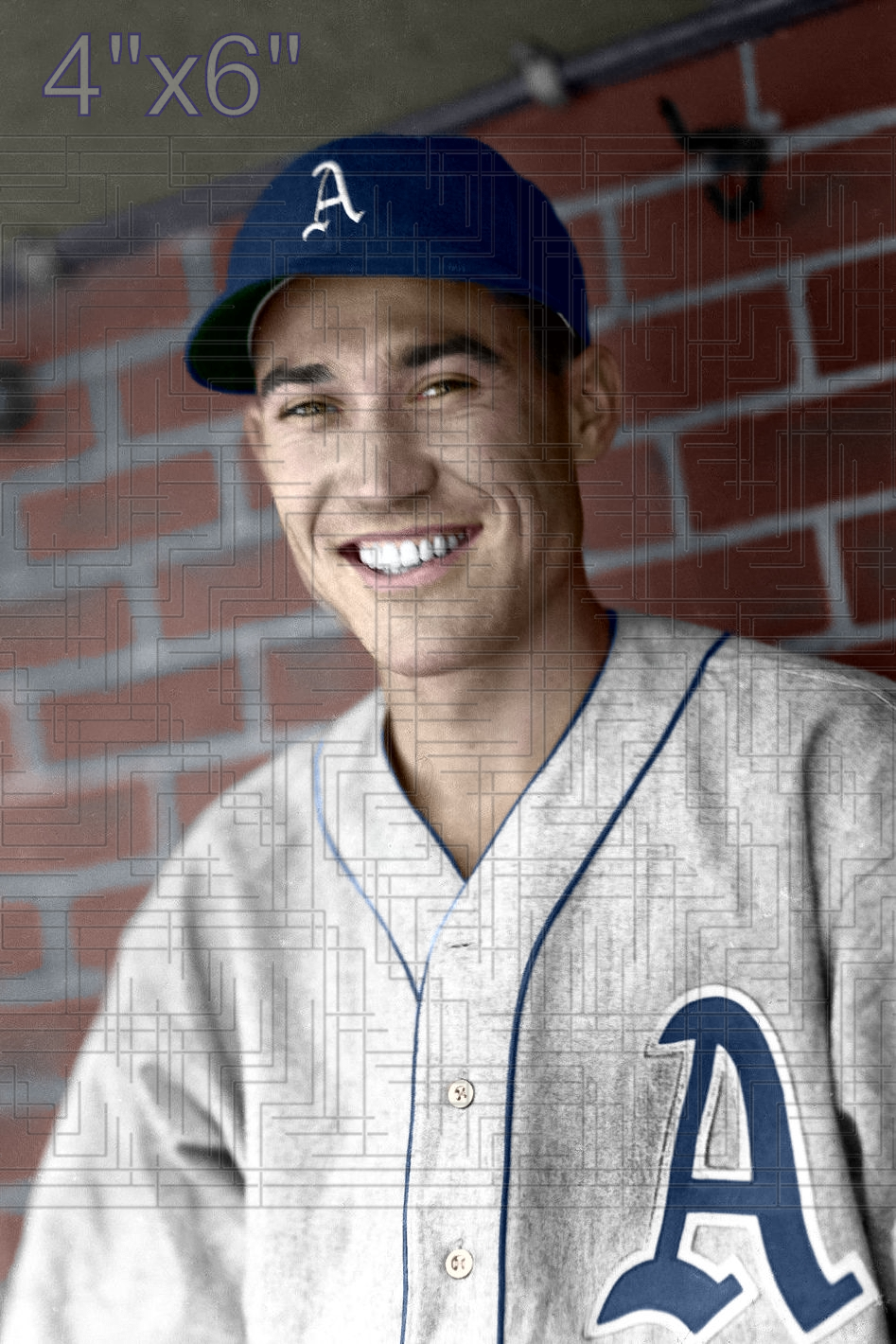 Fred Chapman - 1939-41 Philadelphia Athletics - choose a size & style