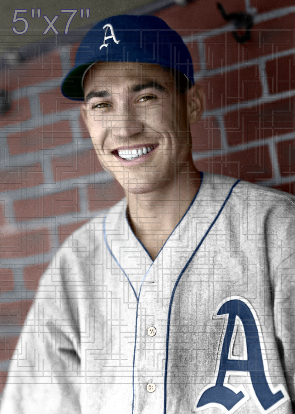 Fred Chapman - 1939-41 Philadelphia Athletics - choose a size & style