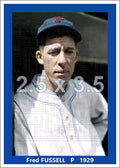 Fred Fussell - 1929 Pittsburgh Pirates - choose a size & style