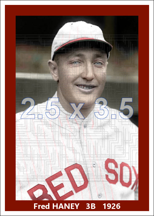 Fred Haney - 1926 Boston Red Sox - choose a size & style