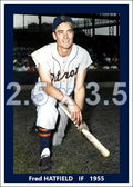 Fred Hatfield - 1955 Detroit Tigers - choose a size & style