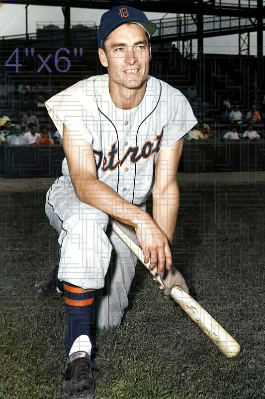 Fred Hatfield - 1955 Detroit Tigers - choose a size & style