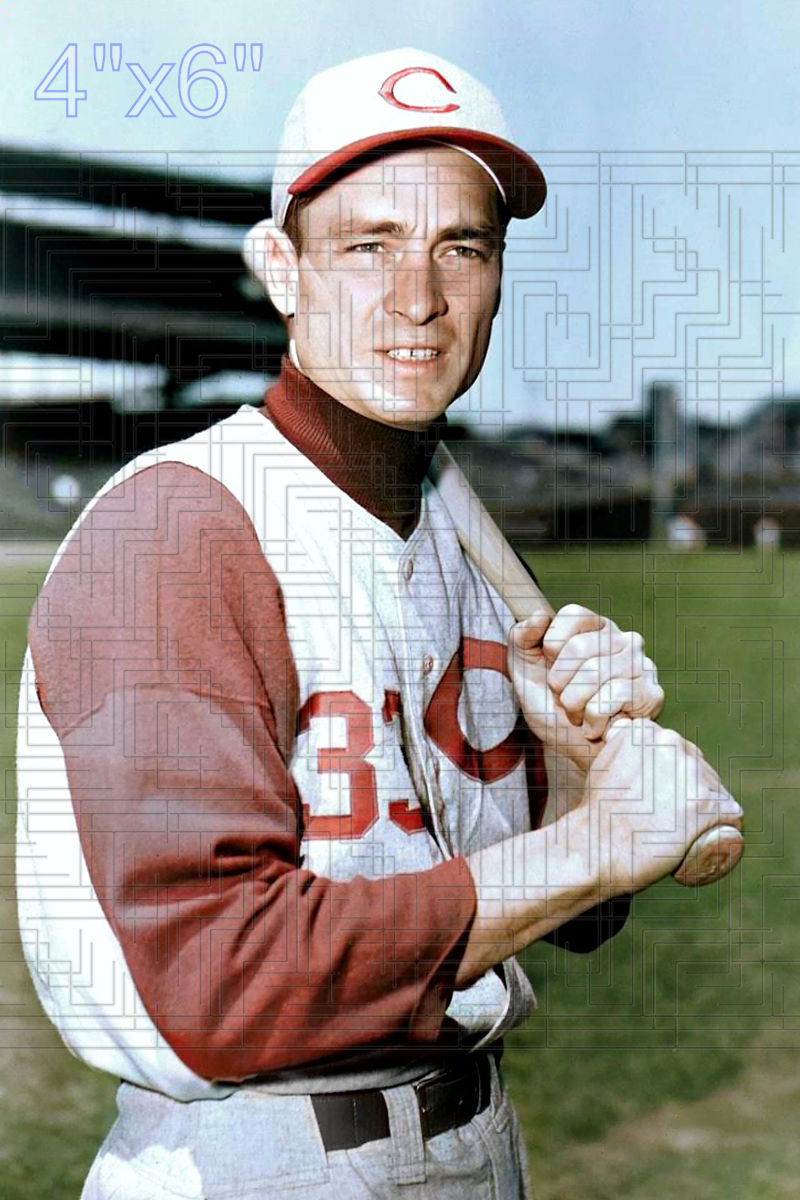 Fred Hatfield - 1958 Cincinnati Reds - choose a size & style