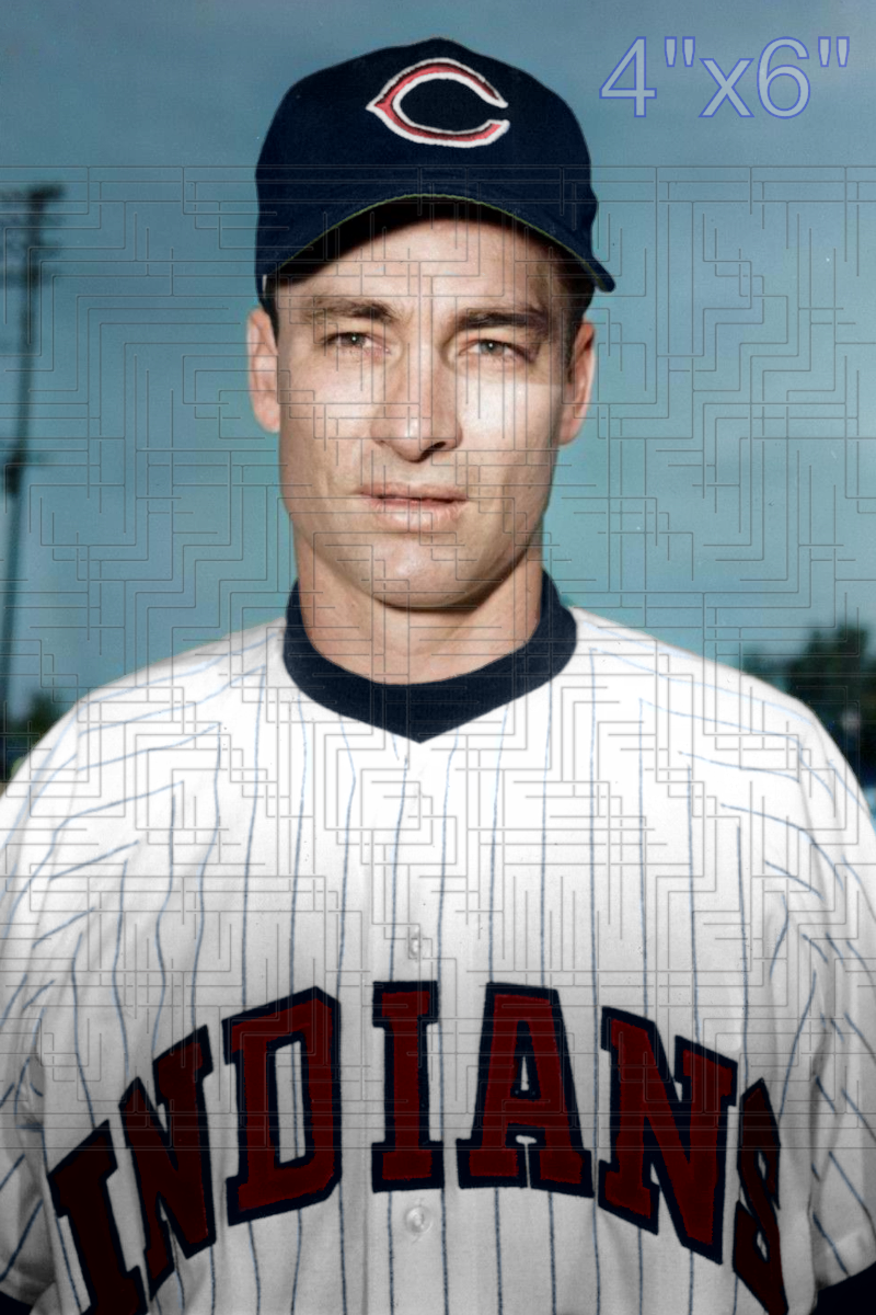 Fred Hatfield - 1958 Cleveland Indians - choose a size & style