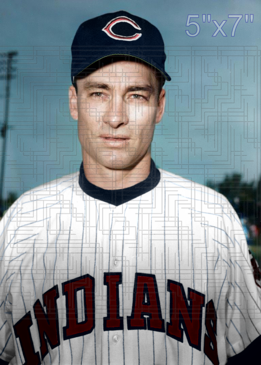 Fred Hatfield - 1958 Cleveland Indians - choose a size & style