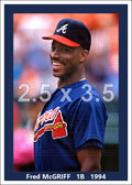Fred McGriff - 1994 Atlanta Braves - choose a size & style
