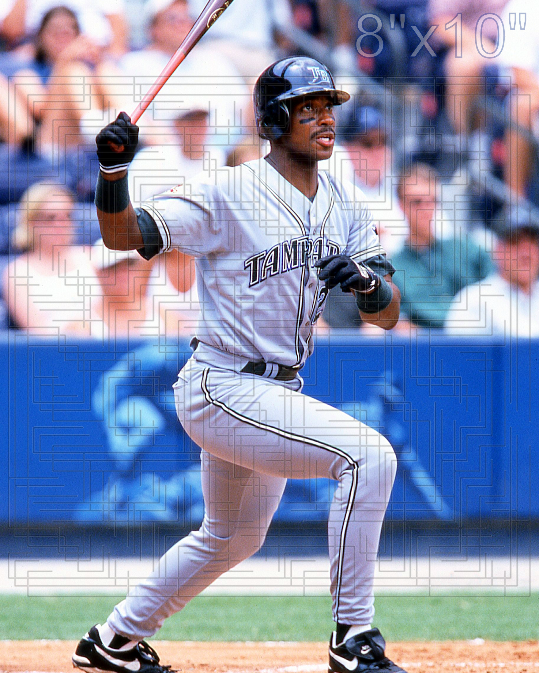 Fred McGriff - 2001 Tampa Bay Devil Rays - pose A - choose a size & style