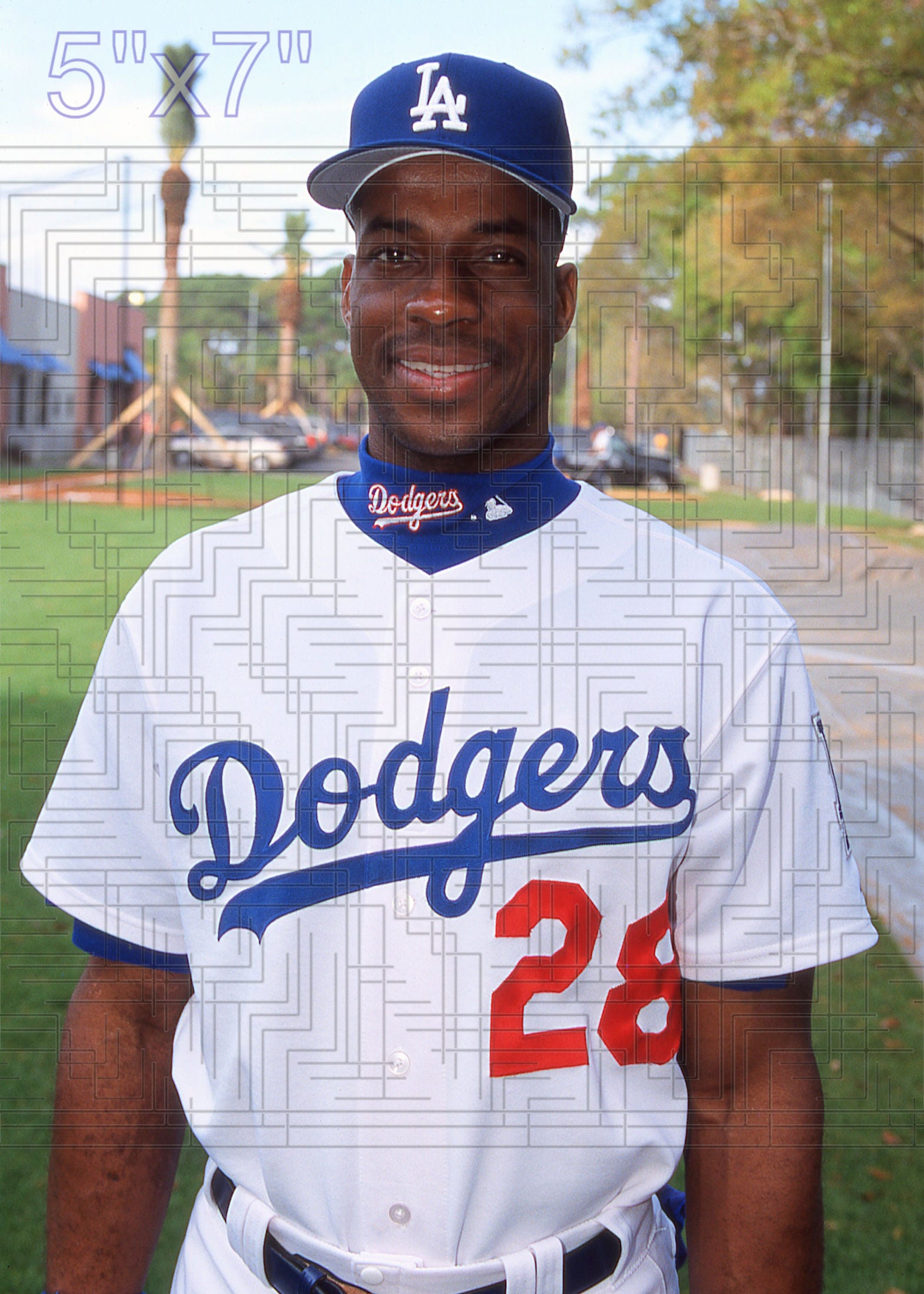 Fred McGriff - 2003 Los Angeles Dodgers - choose a size & style