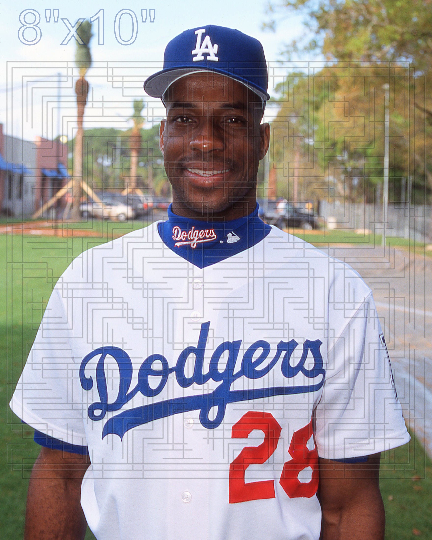 Fred McGriff - 2003 Los Angeles Dodgers - choose a size & style