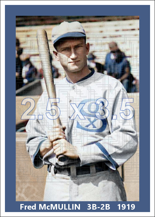 Fred McMullin - 1919 Chicago White Sox - choose a size & style