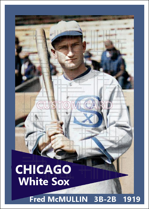 Fred McMullin - 1919 Chicago White Sox - choose a size & style