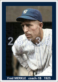 Fred Merkle - 1925 New York Yankees - choose a size & style