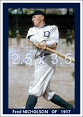 Fred Nicholson - 1917 Detroit Tigers - choose a size & style